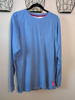 Bulwark iQ Series FR Long Sleeve T-shirt -Blue